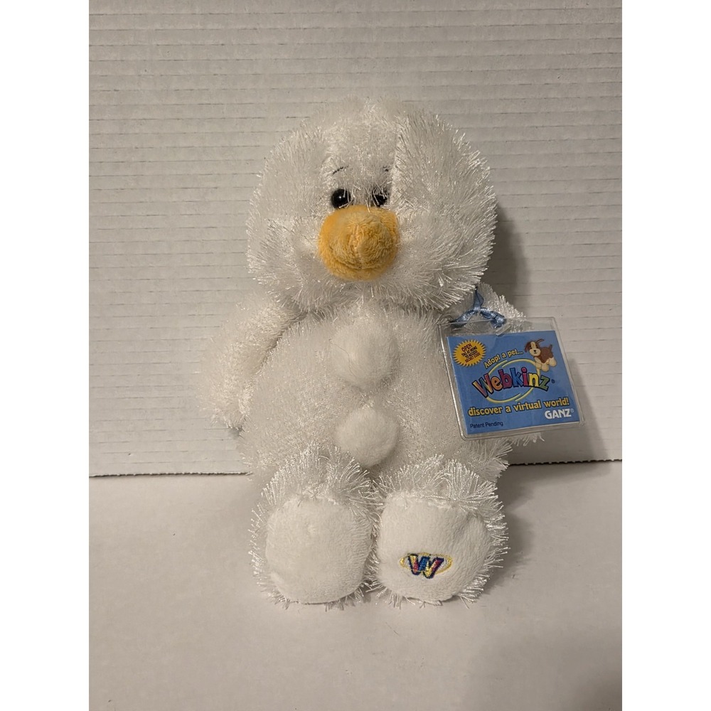 NEW Ganz Webkinz Snowman HM370 Sealed Unused Code Stuffed Animal Plush NWT